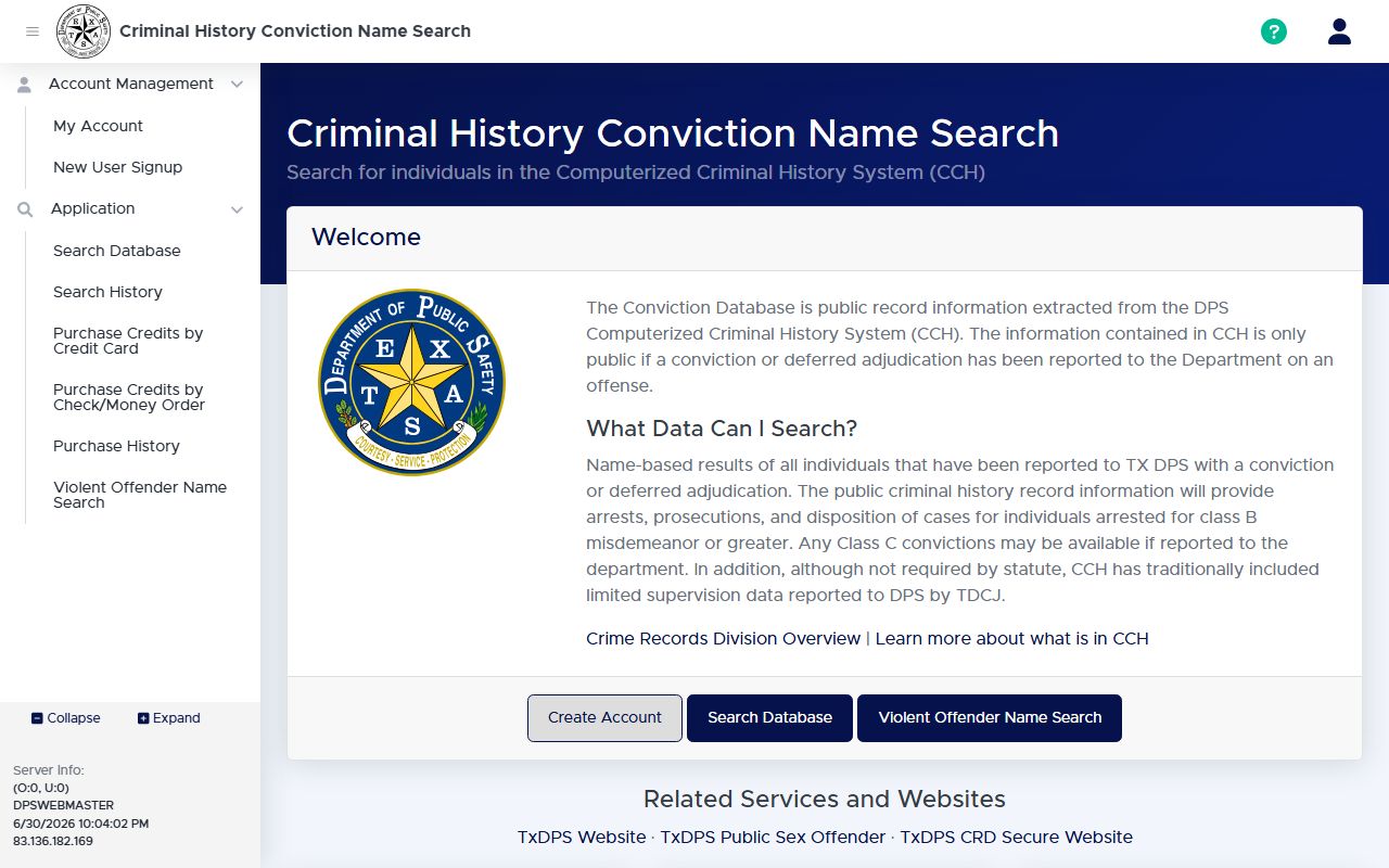 Texas DPS conviction search for Howard County court records after arrest outcomes